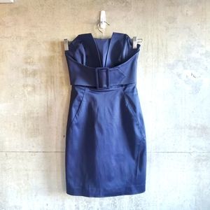 GUESS by Marciano / Navy Blue Cocktail Dress / Size 0